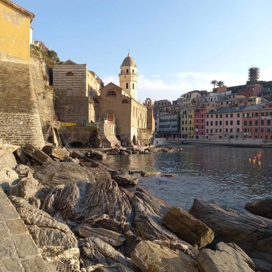 Hotel Miramare Lavagna Bagian luar foto
